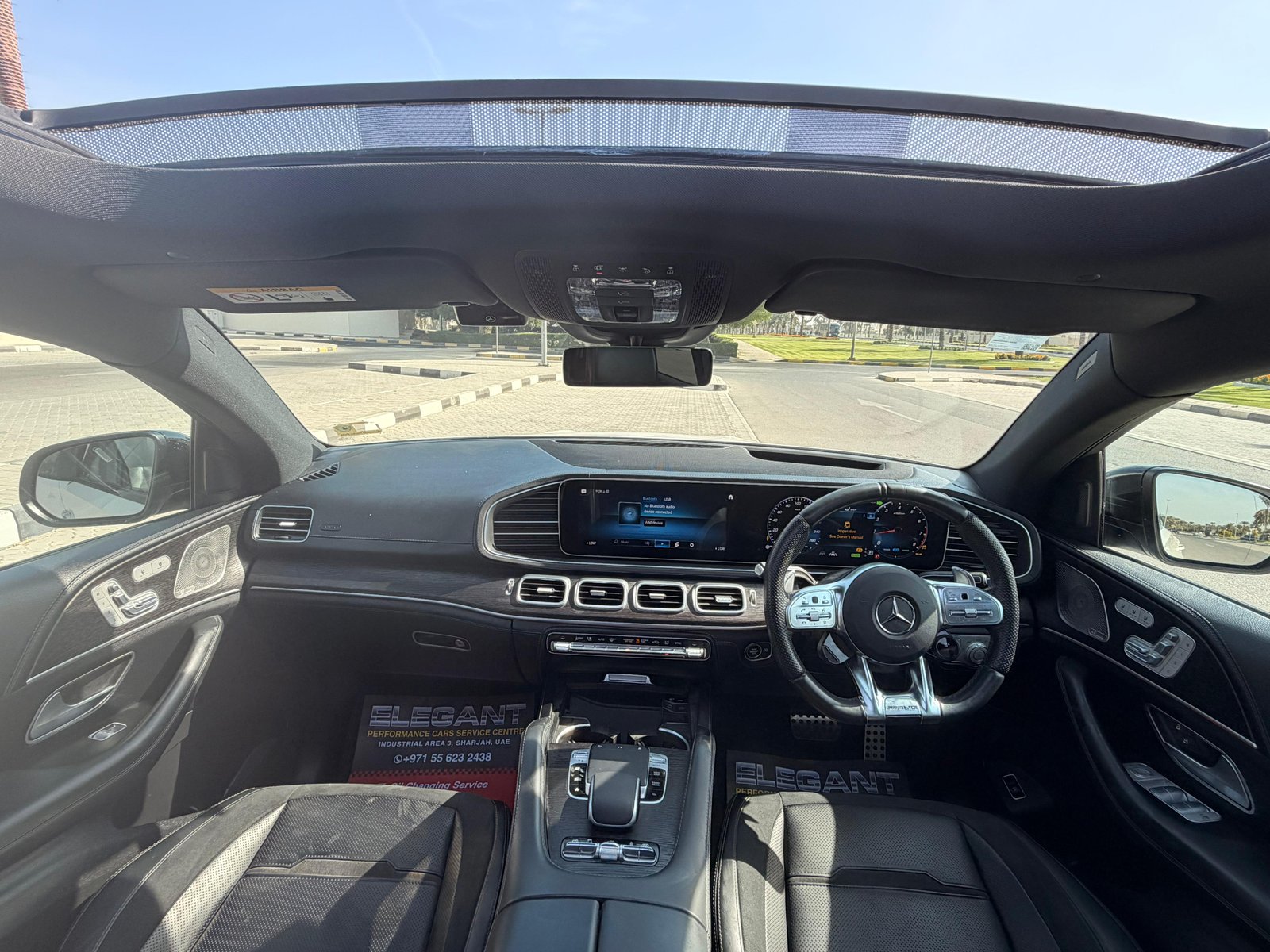 Mercedex Benz GLE53 2022 White image